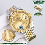 C Factory ROLEX Date 904L Steel Datejust  2836  41MM Gold Watch